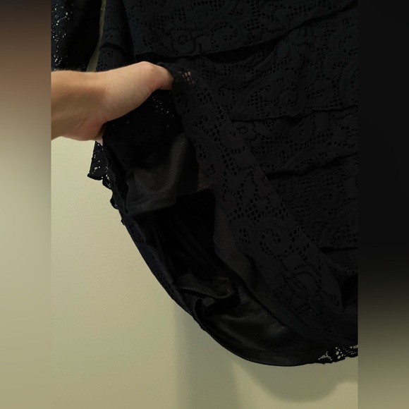 laundry BY SHELLI SEGAL Los Angeles Lace Dress Size 4 - Picture 7 of 13